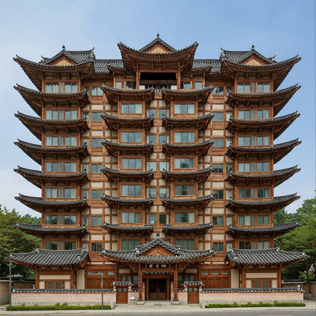 가능할 지 궁금한 한옥아파트 컨셉트 이미지