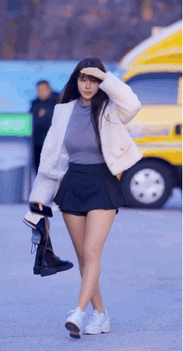 치어리더 김도아 출근길.mp4