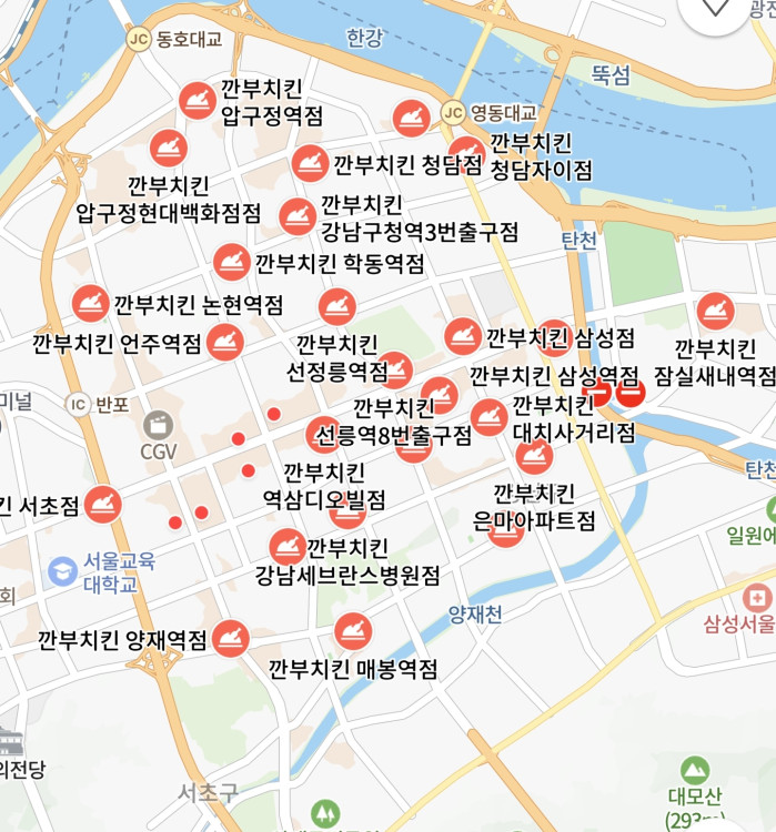 깐부치킨의 신기한 사실